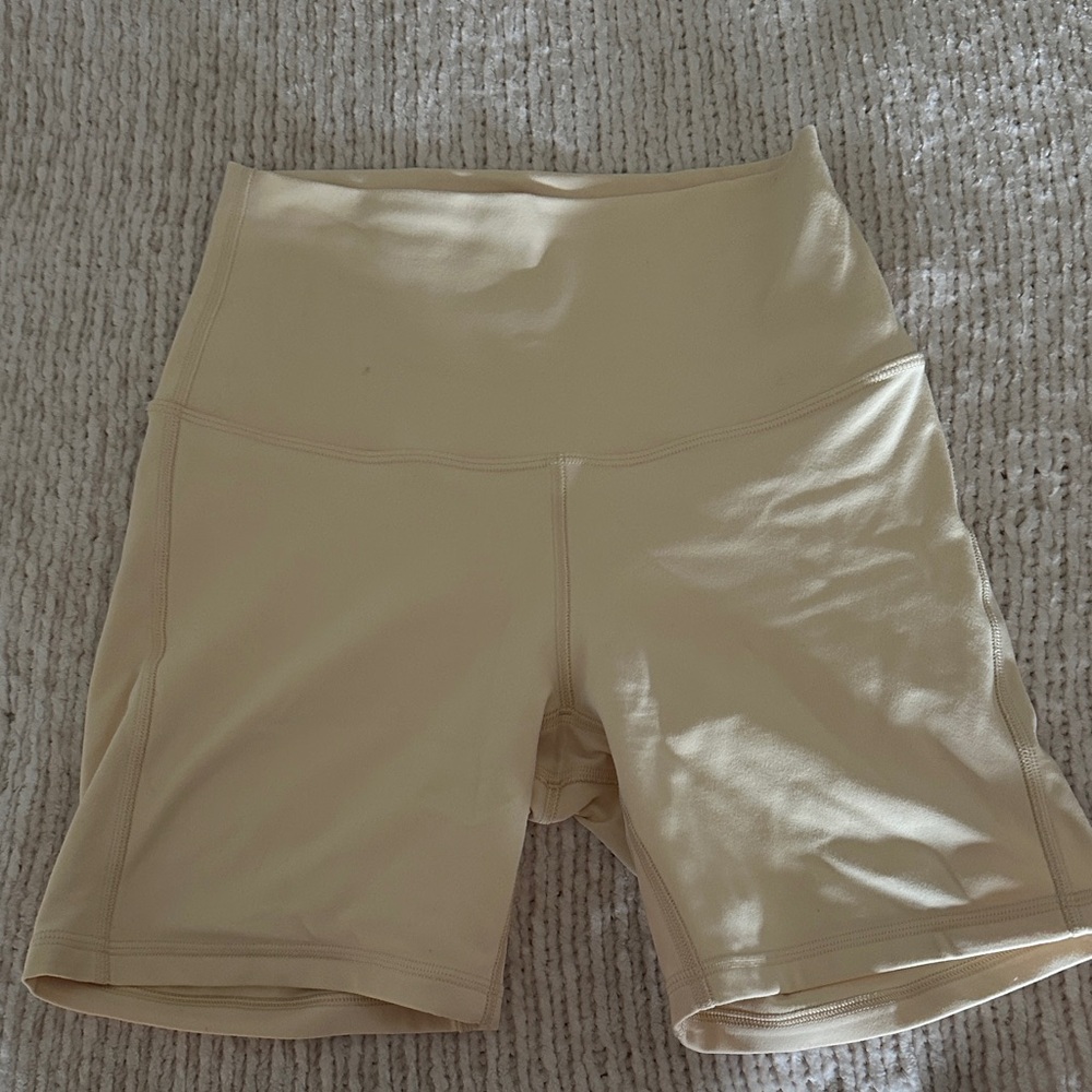Butter Yellow Lulu Biker Shorts!